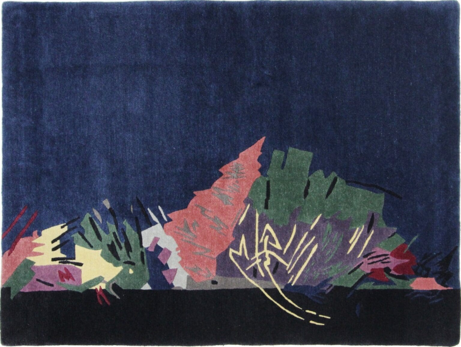 Orientteppich Nepal 201x152 cm Wolle handgeknüpft