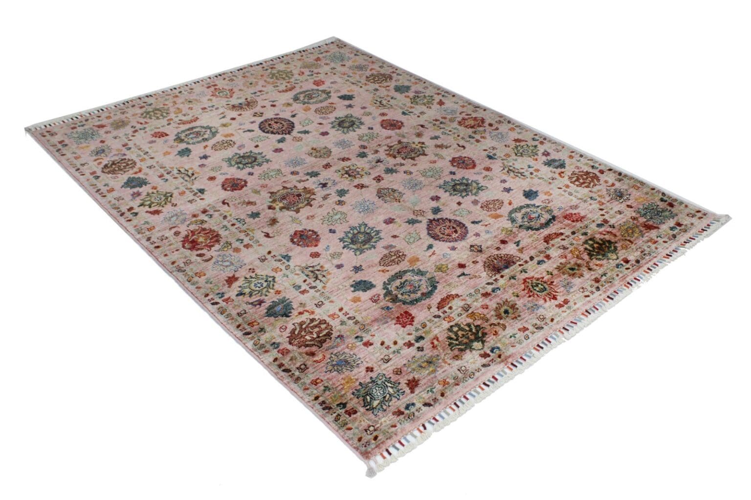 Orientteppich Pakistan 204 x 159 cm Wolle handgeknüpft