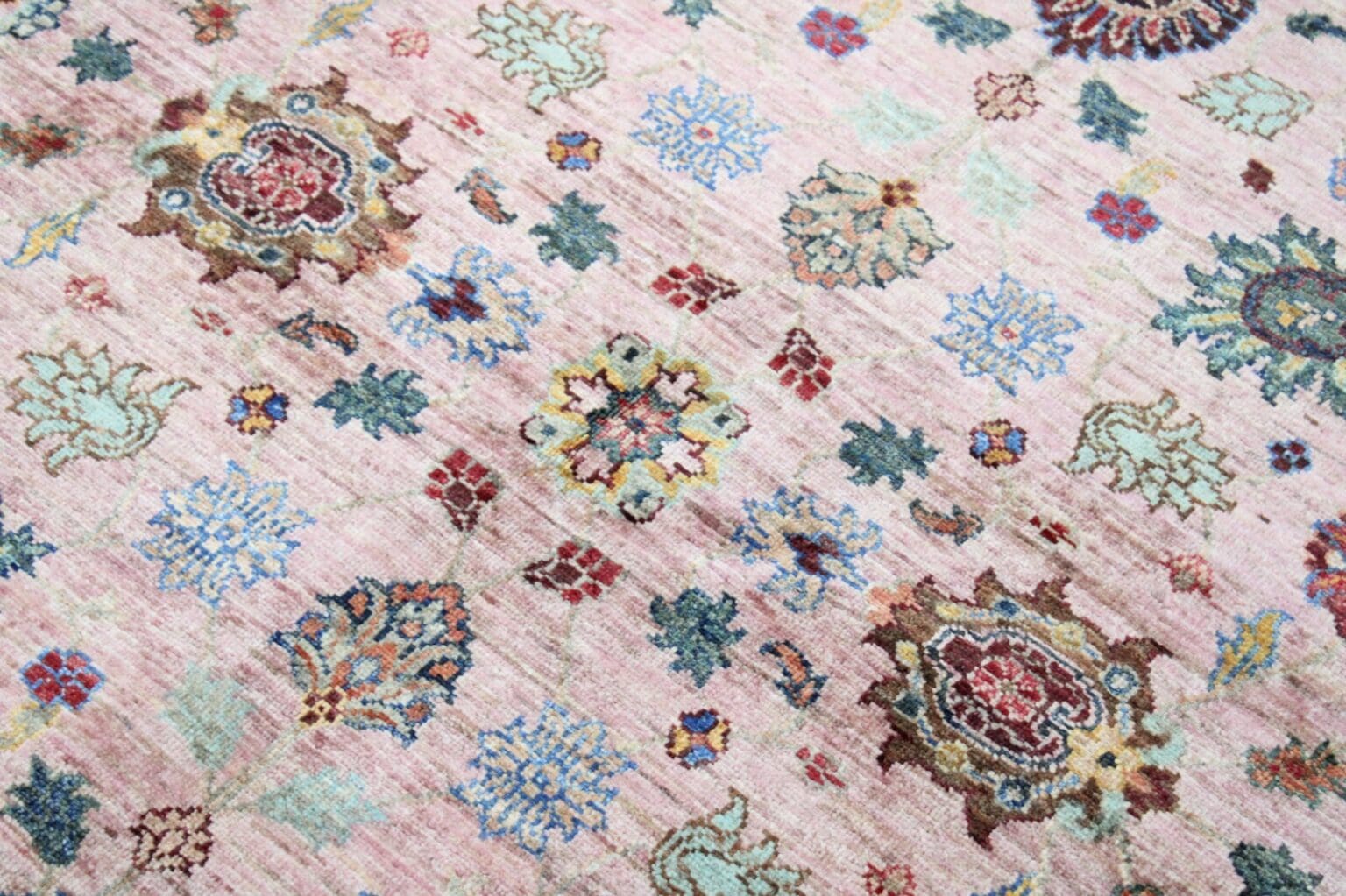 Orientteppich Pakistan 204 x 159 cm Wolle handgeknüpft