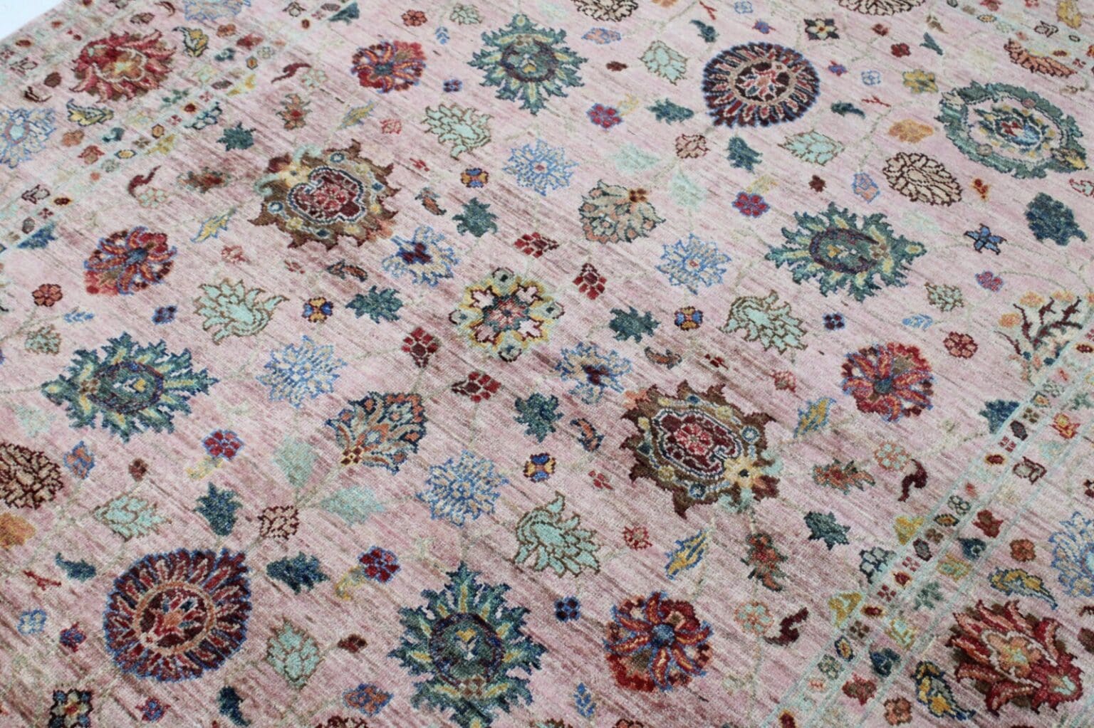 Orientteppich Pakistan 204 x 159 cm Wolle handgeknüpft