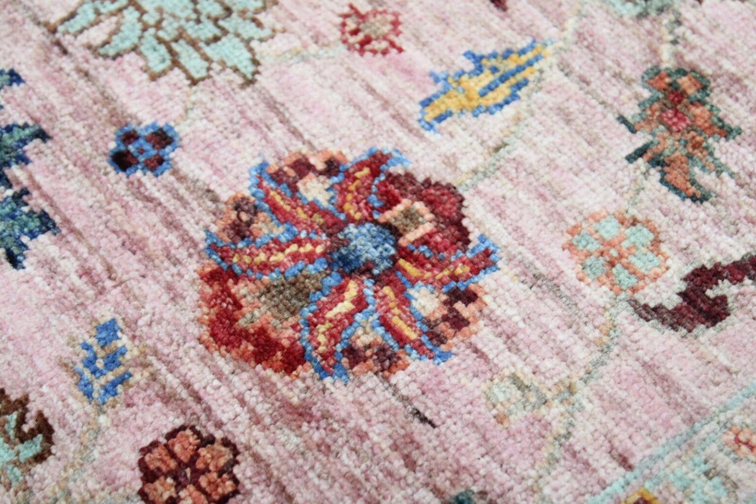 Orientteppich Pakistan 204 x 159 cm Wolle handgeknüpft