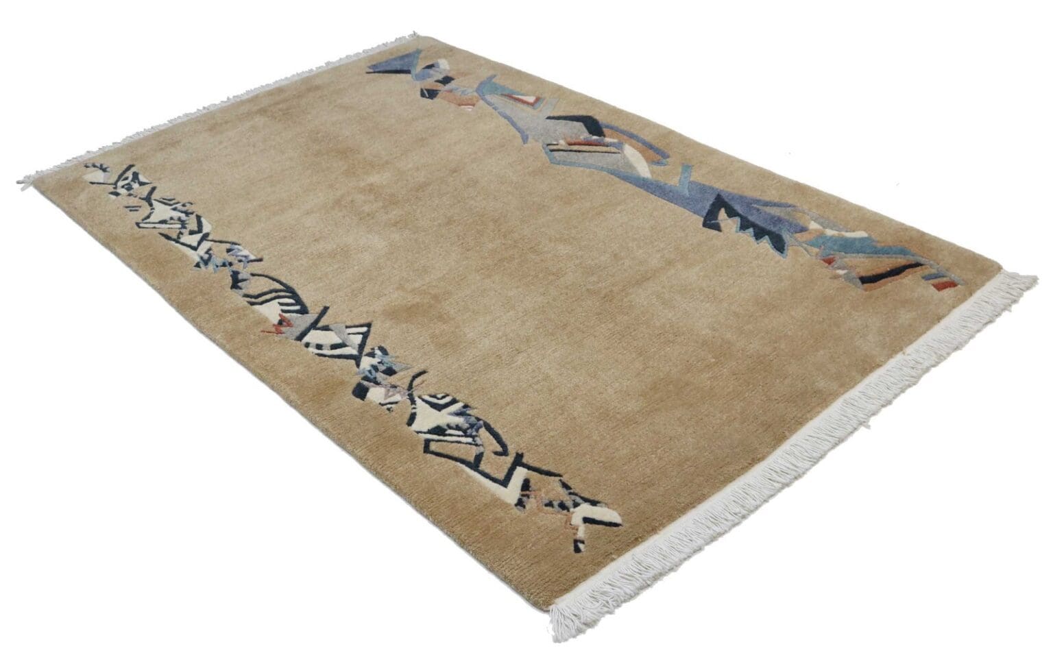 Orientteppich Nepal 202x141 cm Wolle handgeknüpft