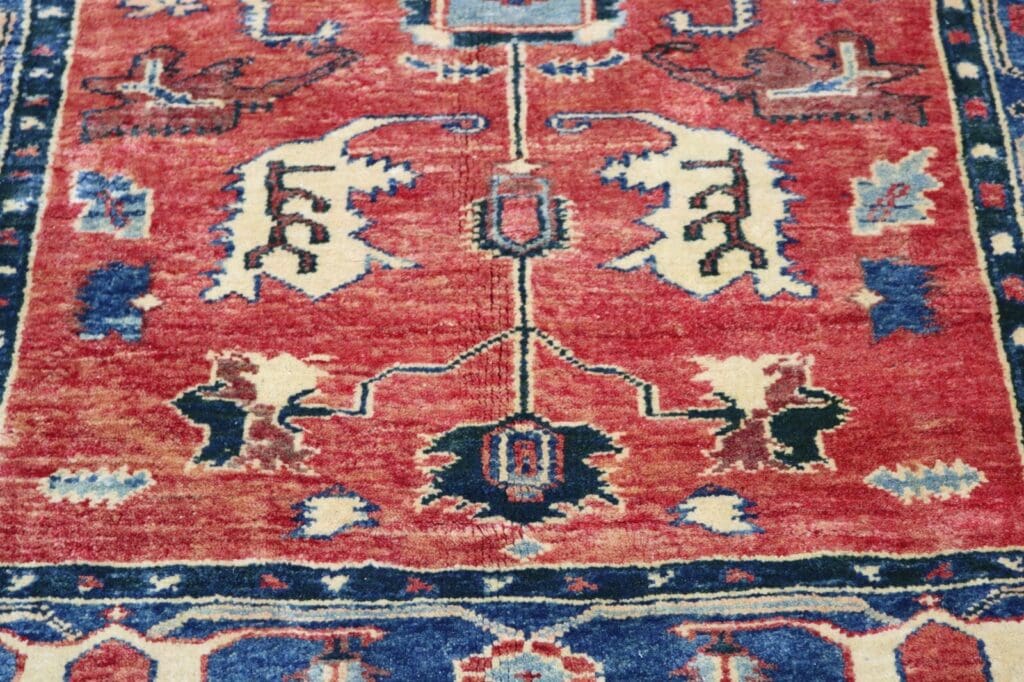 Orientteppich Aseri 161 x 138 cm Wolle handgeknüpft