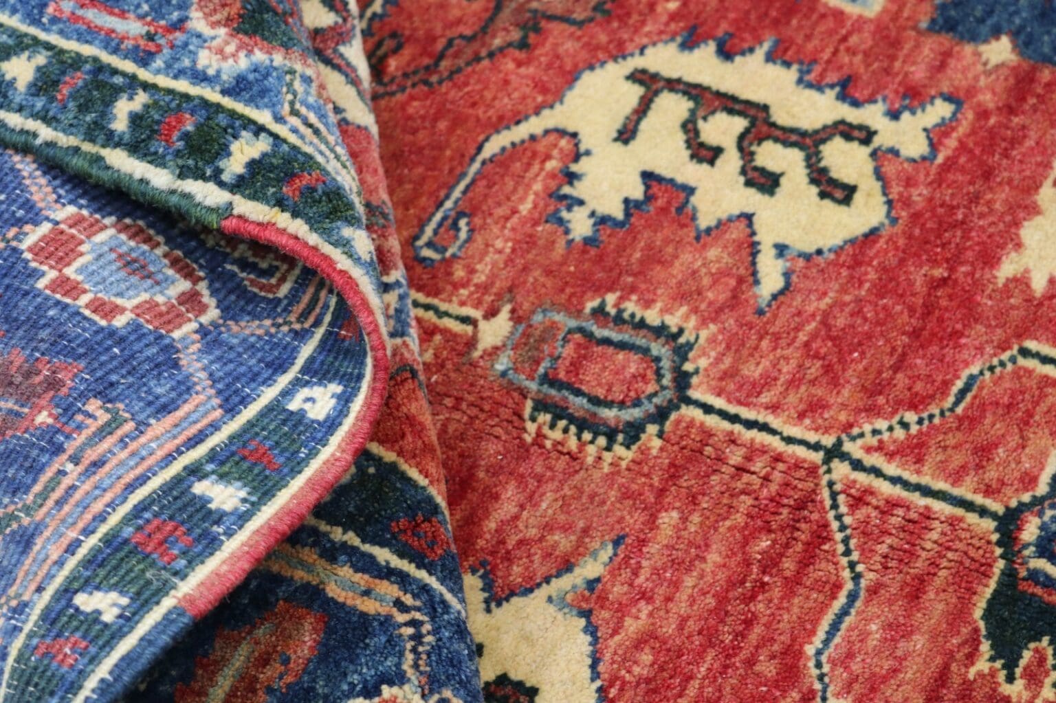 Orientteppich Aseri 161 x 138 cm Wolle handgeknüpft