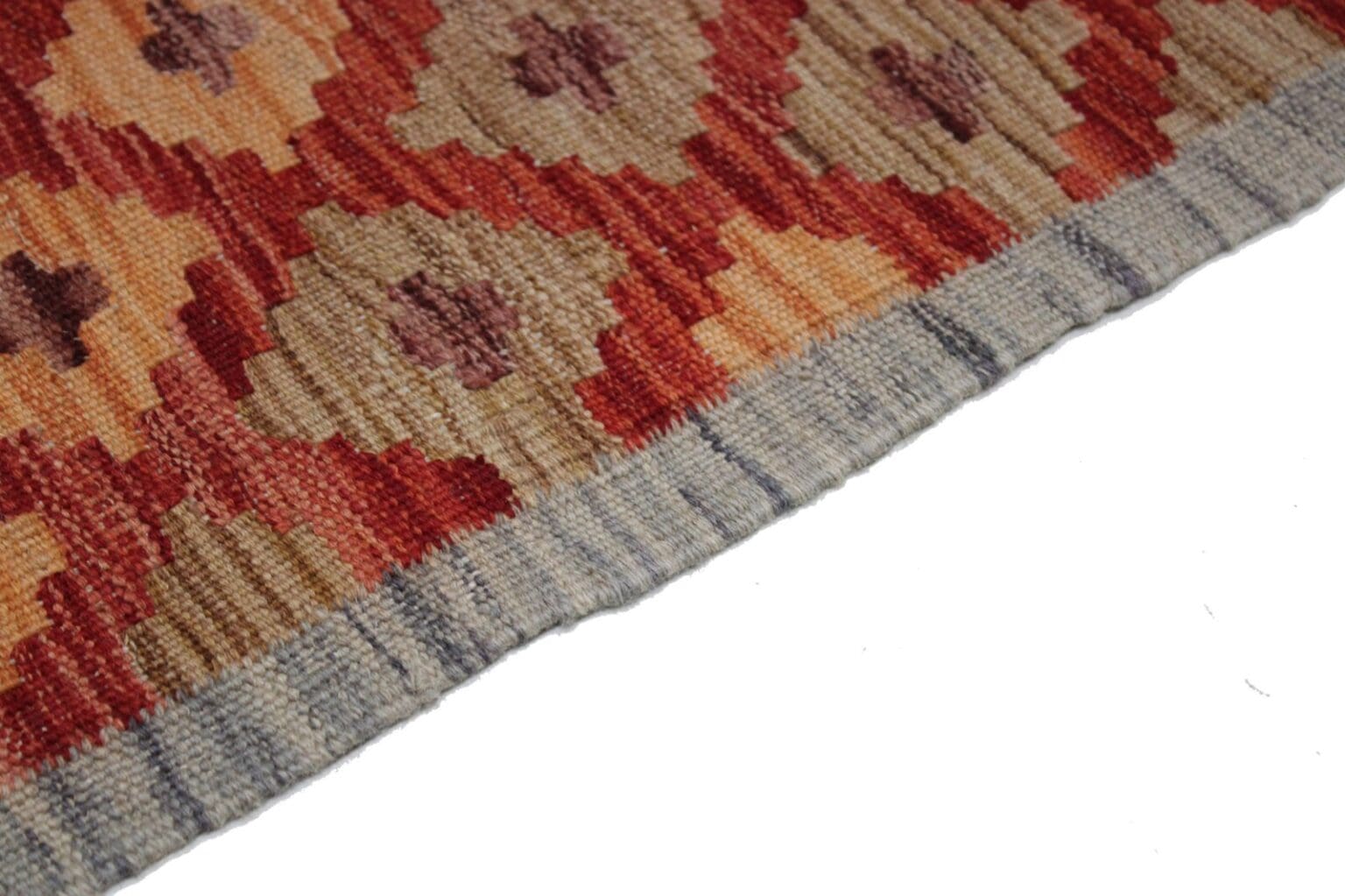 Orientteppich Afghanistan 202 x 157 cm Wolle handgewebt