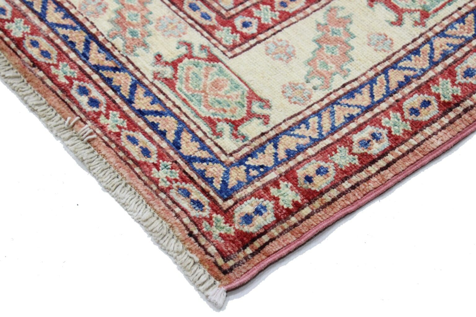 kazak-teppich-215x146-cm-160000-knoten-handgeknupft-4 Orientteppich Kazak 215 x 146 cm Hochlandwolle handgeknüpft