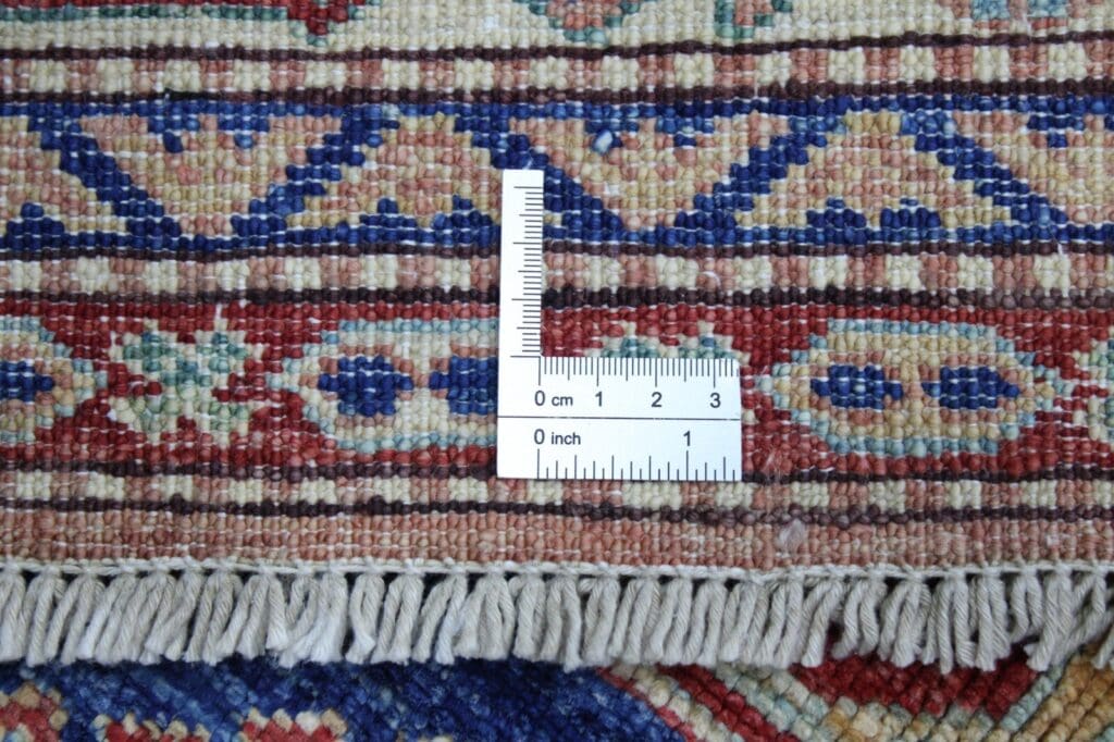 kazak-teppich-215x146-cm-160000-knoten-handgeknupft-9 Orientteppich Kazak 215 x 146 cm Hochlandwolle handgeknüpft