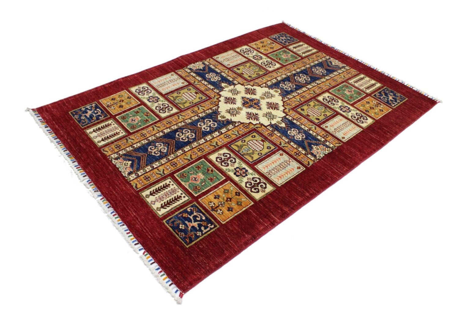Orientteppich Pakistan 206 x 147 cm Wolle handgeknüpft