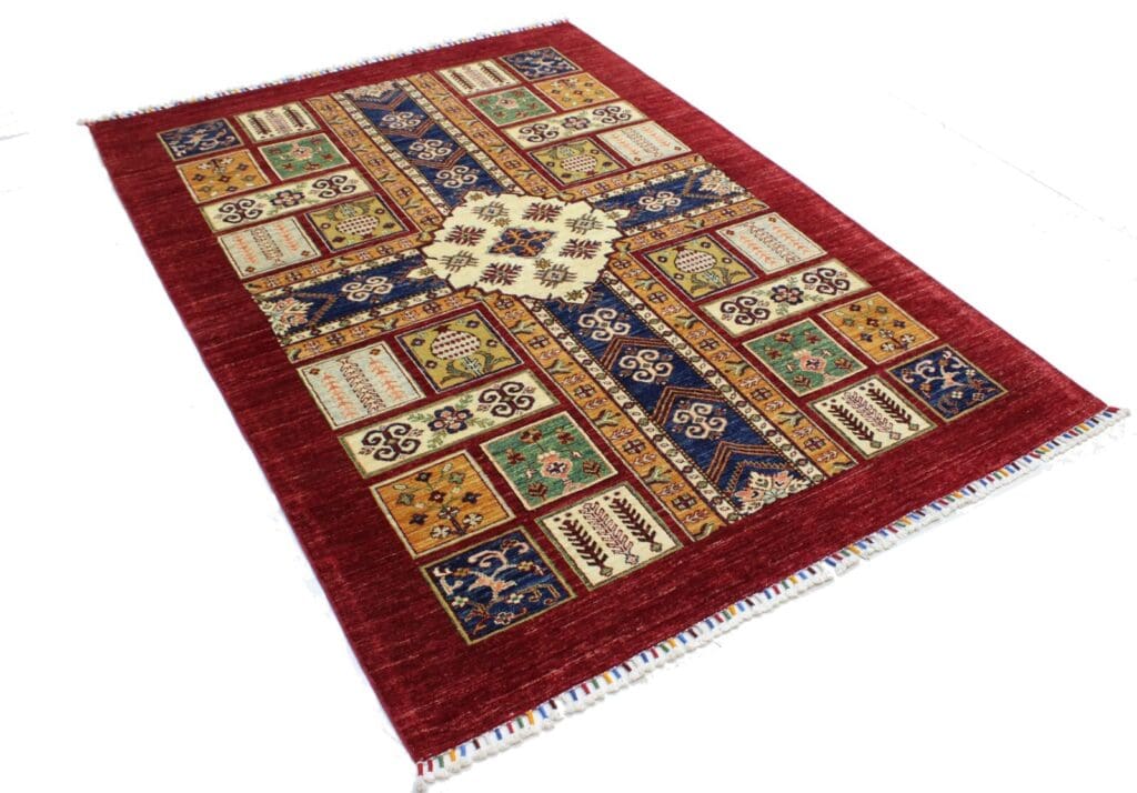 Orientteppich Pakistan 206 x 147 cm Wolle handgeknüpft