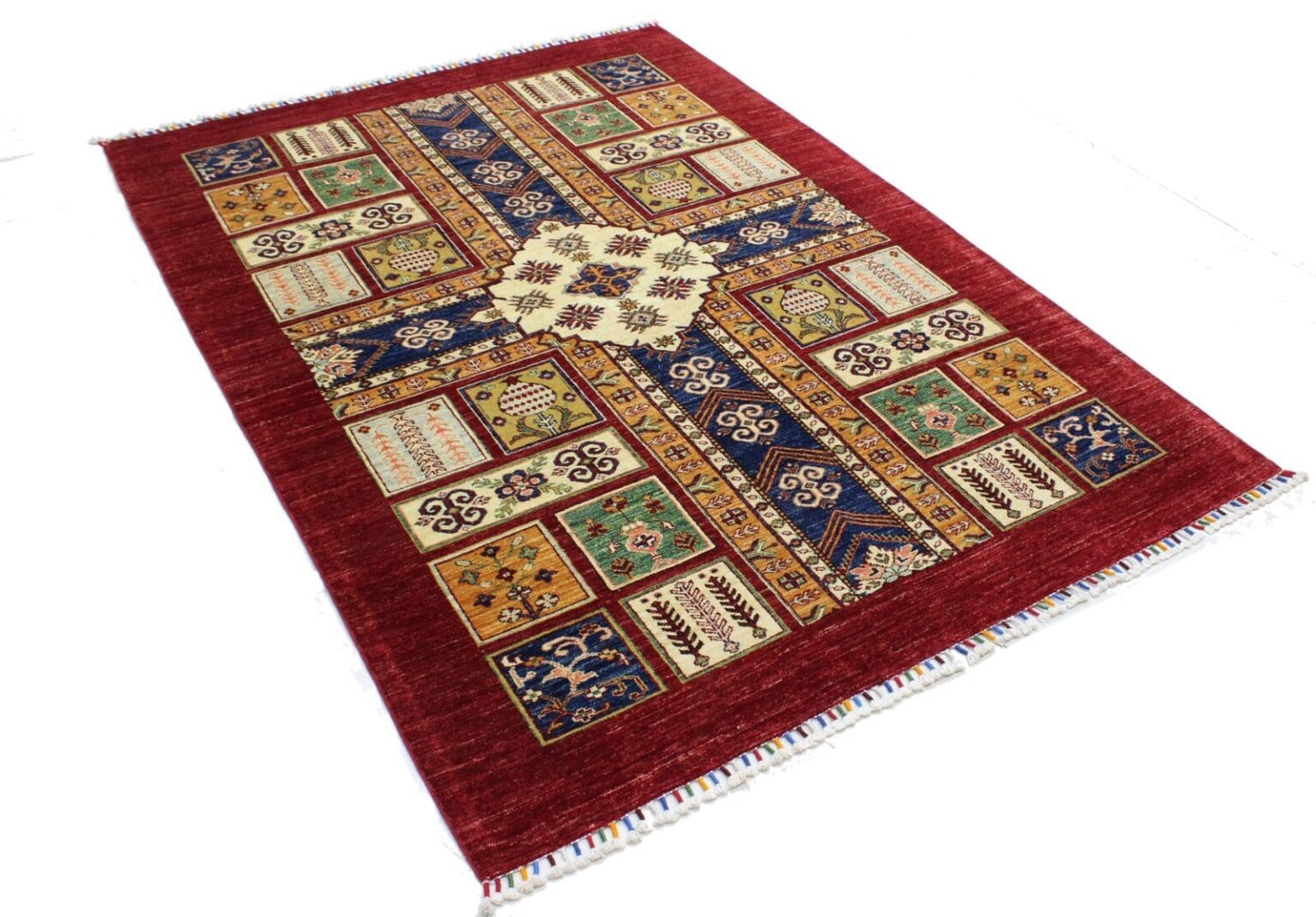 Orientteppich Pakistan 206 x 147 cm Wolle handgeknüpft
