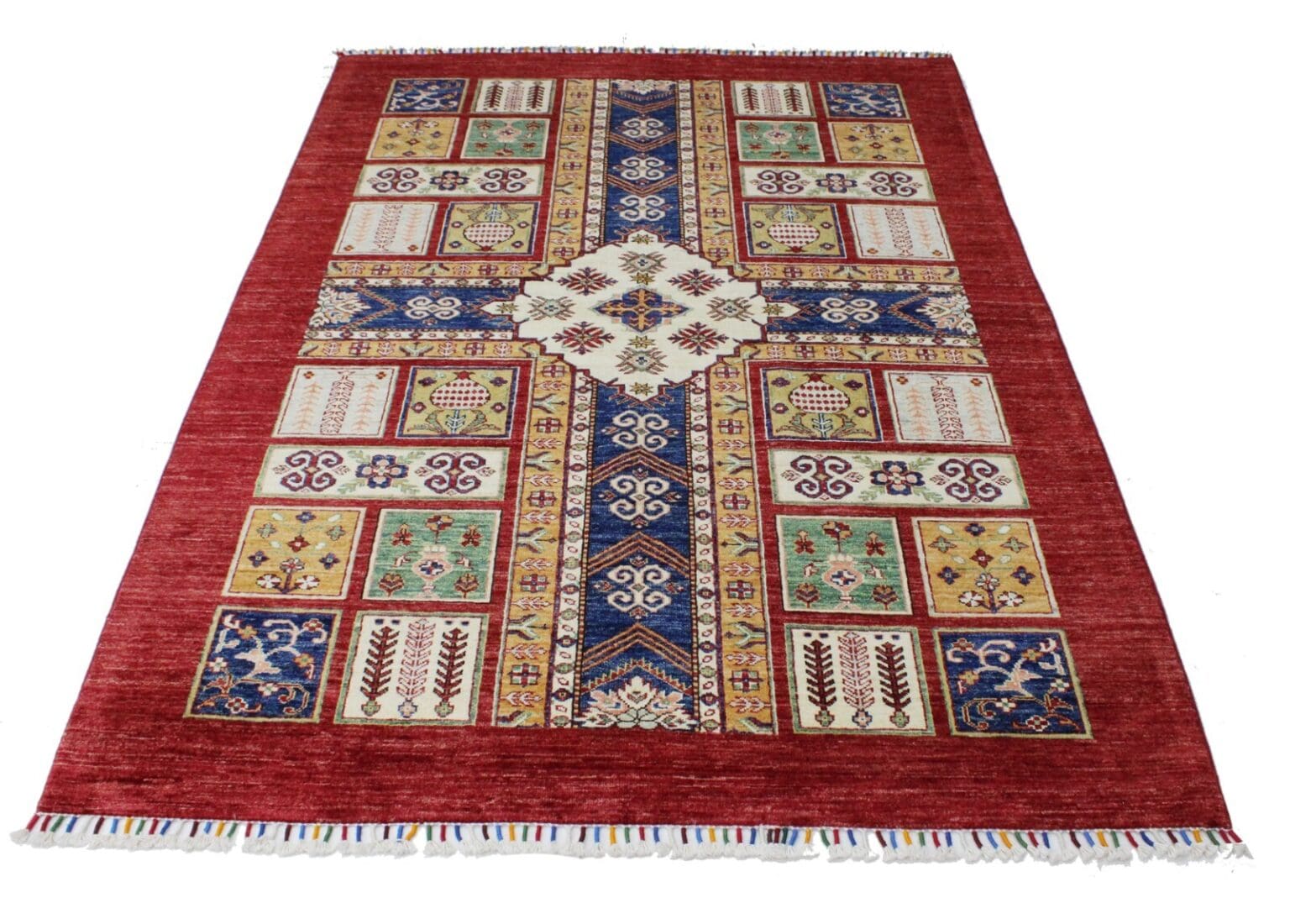 Orientteppich Pakistan 206 x 147 cm Wolle handgeknüpft