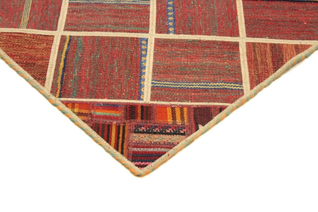 Orientteppich 197 x 138 cm Wolle handgewebt