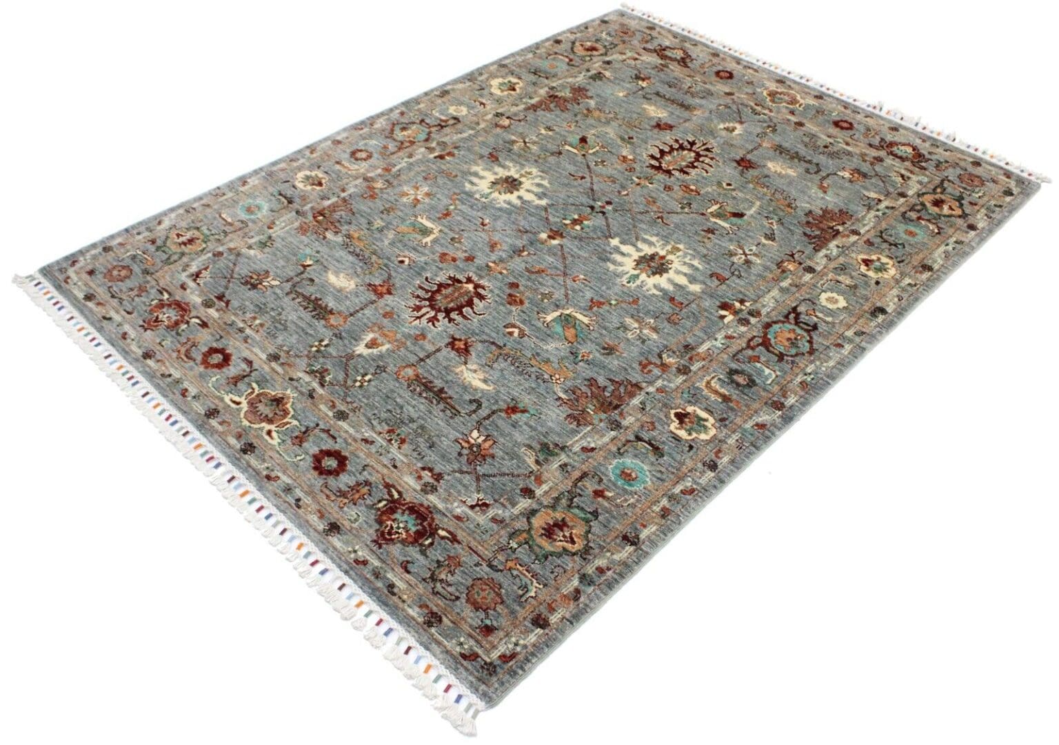 Orientteppich Pakistan Ziegler 202 x 149 cm Wolle handgeknüpft