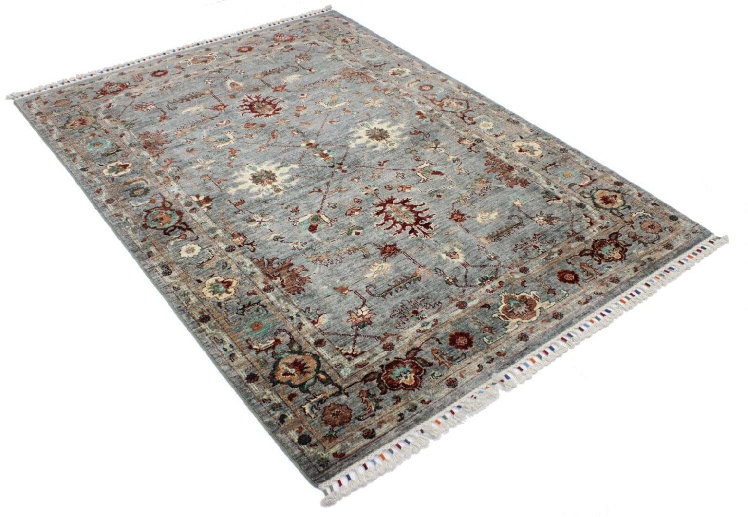 Orientteppich Pakistan Ziegler 202 x 149 cm Wolle handgeknüpft