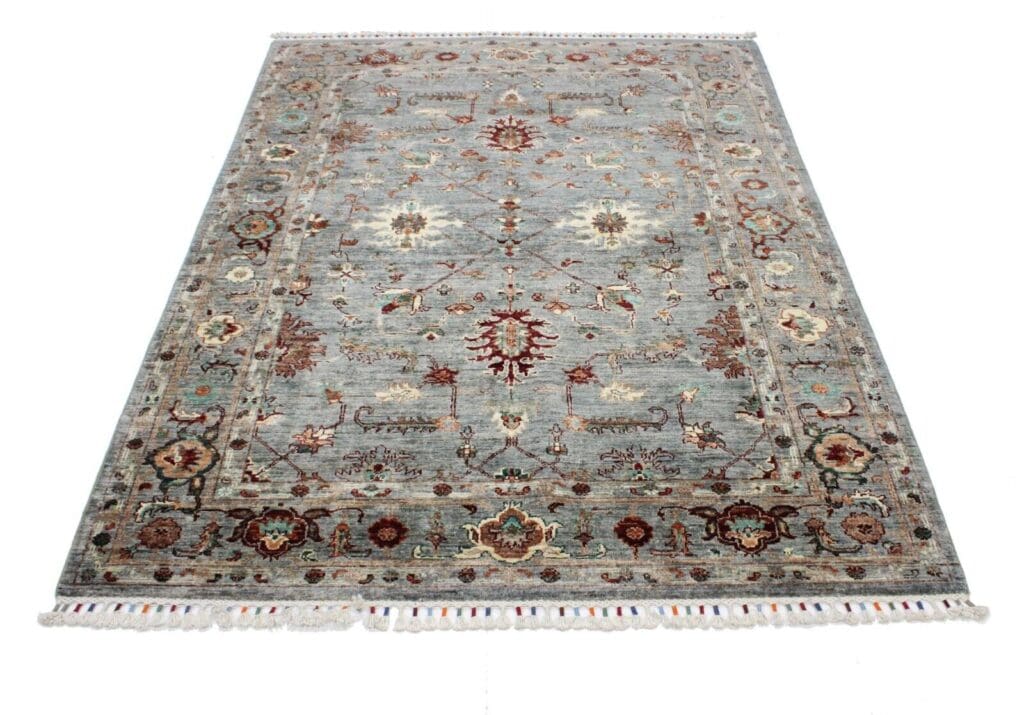 Orientteppich Pakistan Ziegler 202 x 149 cm Wolle handgeknüpft