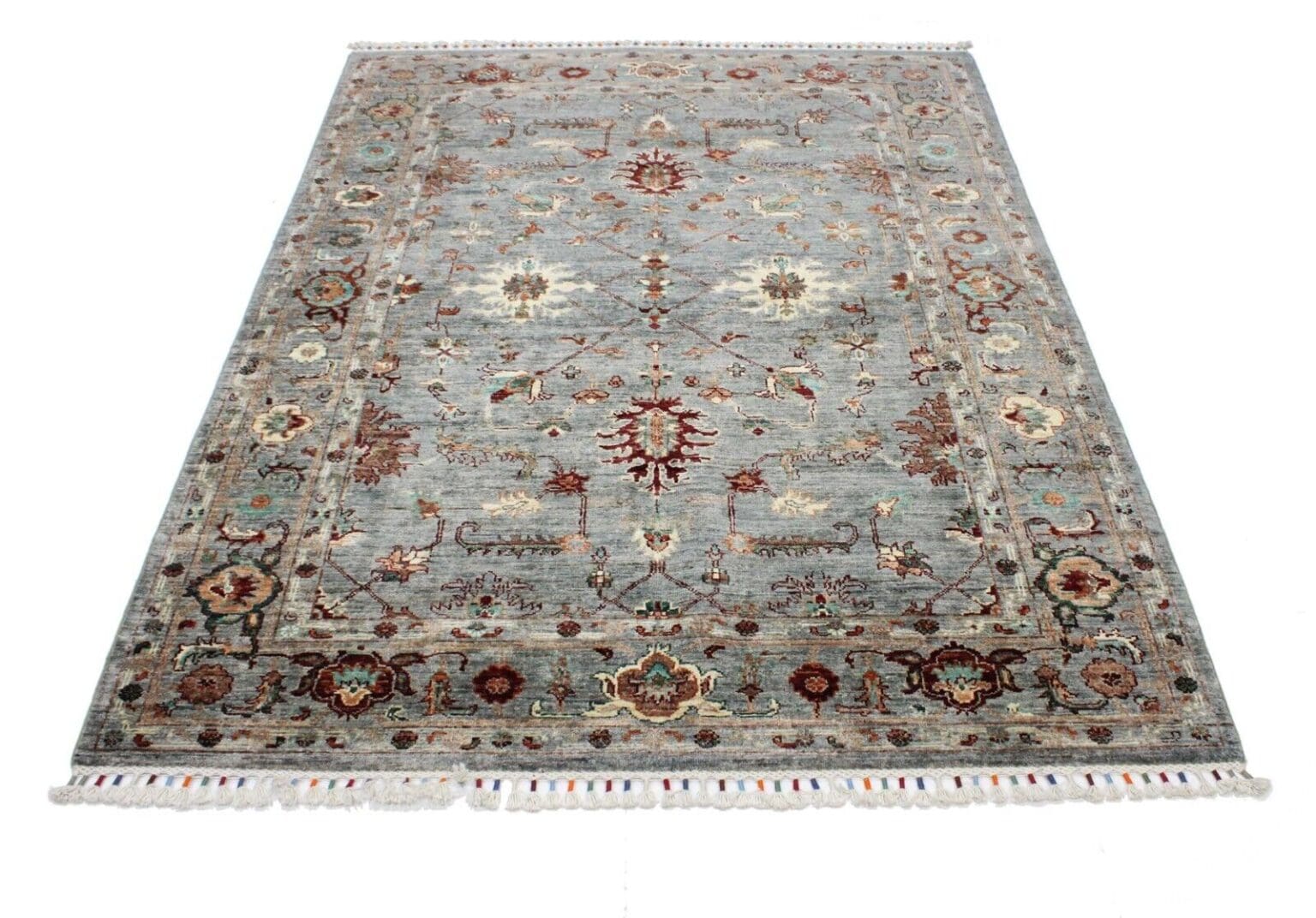 Orientteppich Pakistan Ziegler 202 x 149 cm Wolle handgeknüpft