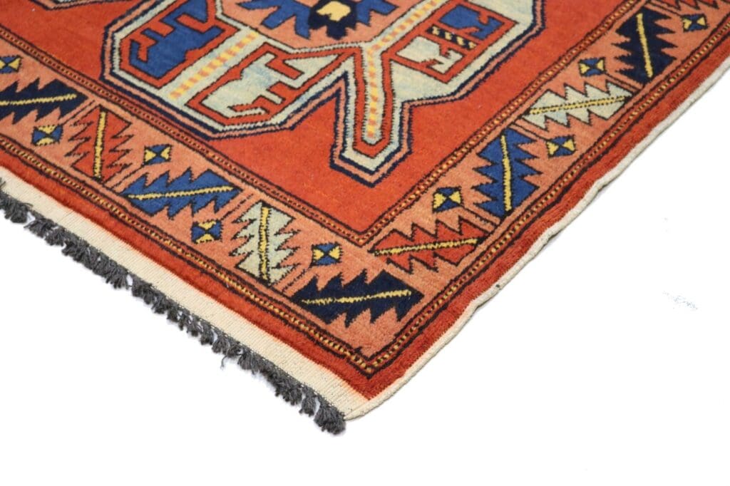 Orientteppich Shirvan 205 x 142 cm Wolle handgeknüpft