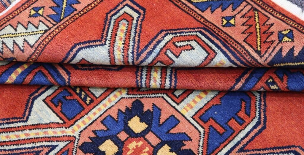 Orientteppich Shirvan 205 x 142 cm Wolle handgeknüpft