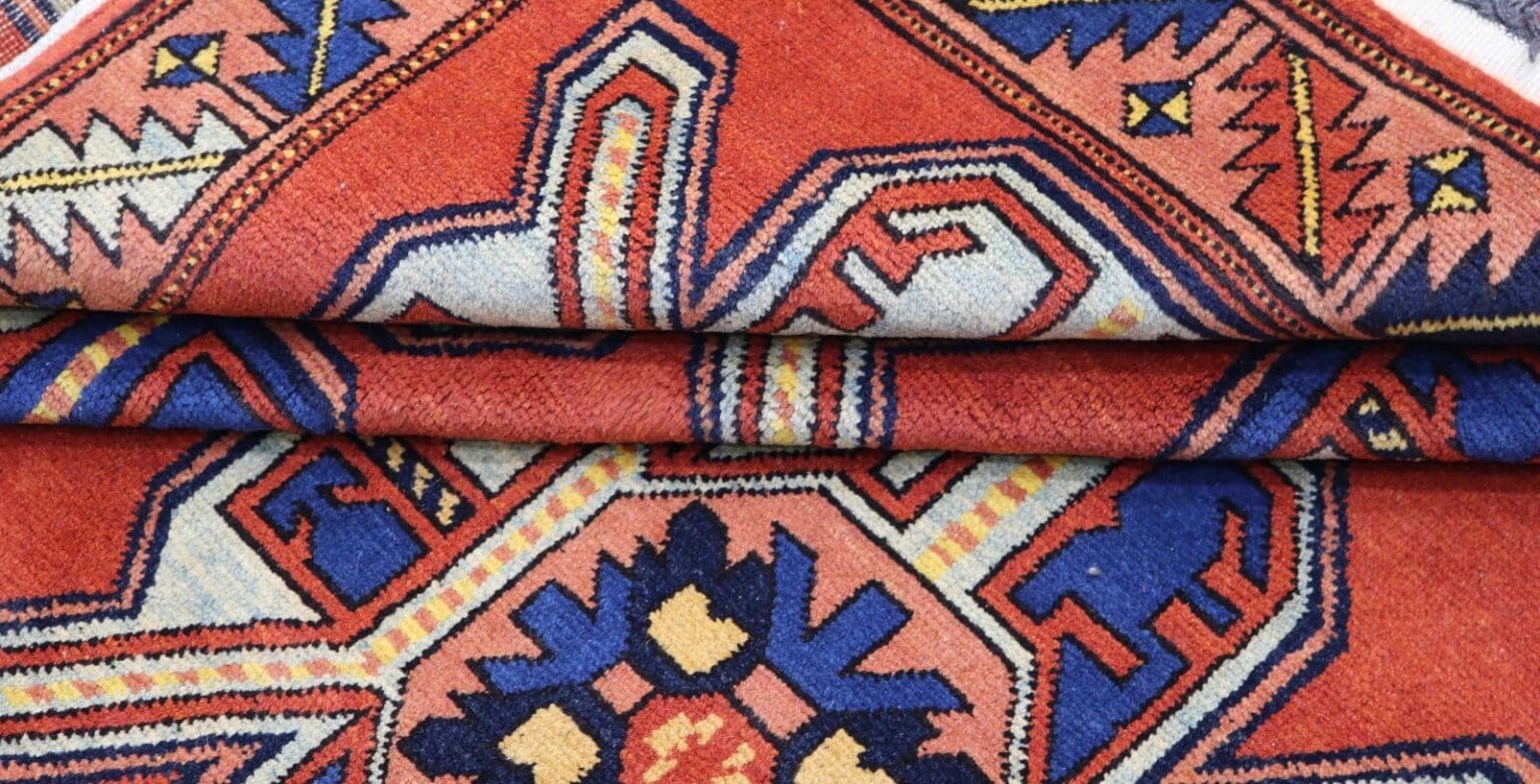 Orientteppich Shirvan 205 x 142 cm Wolle handgeknüpft