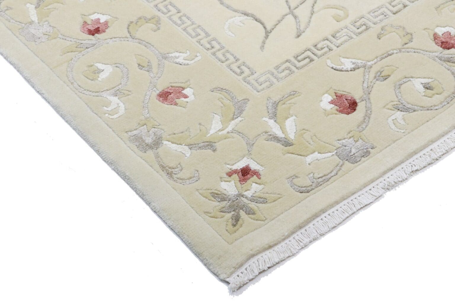 nepal-handgeknupfter-orientteppich-240x170-cm-mit-seide-3 Orientteppich Nepal 240 x 170 cm Wolle handgeknüpft