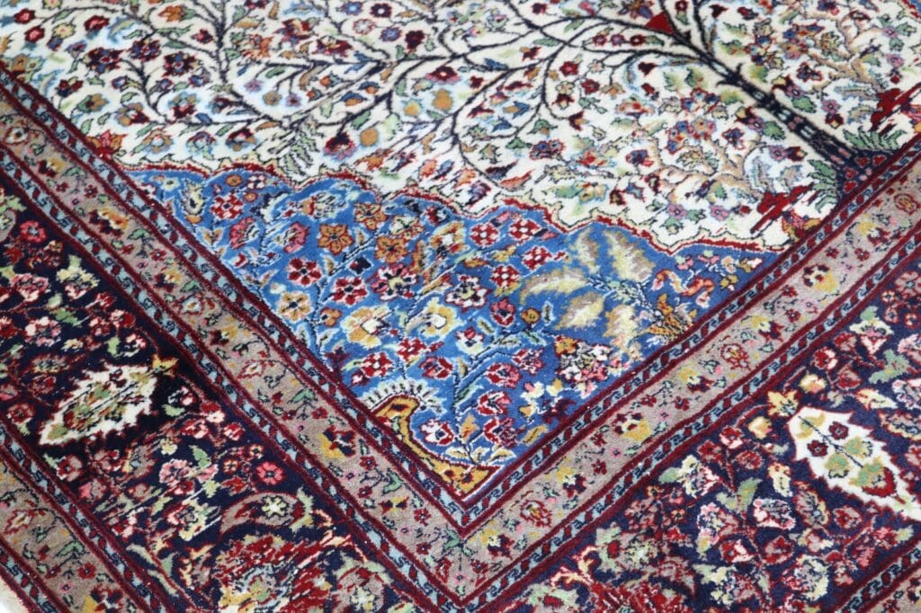 Orientteppich Agra 260 x 150 cm Wolle handgeknüpft