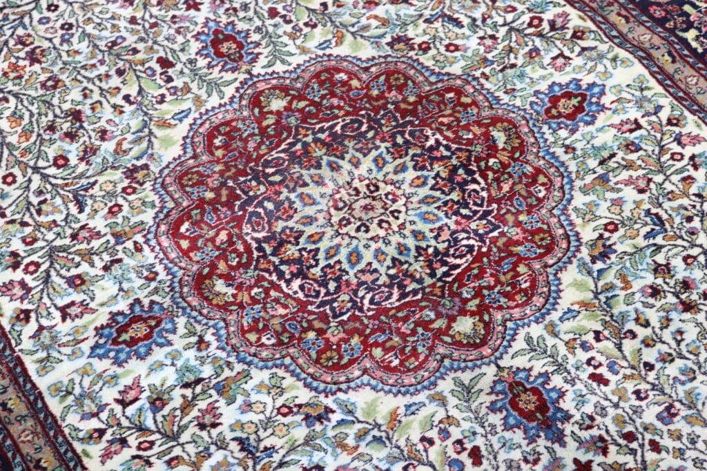Orientteppich Agra 260 x 150 cm Wolle handgeknüpft