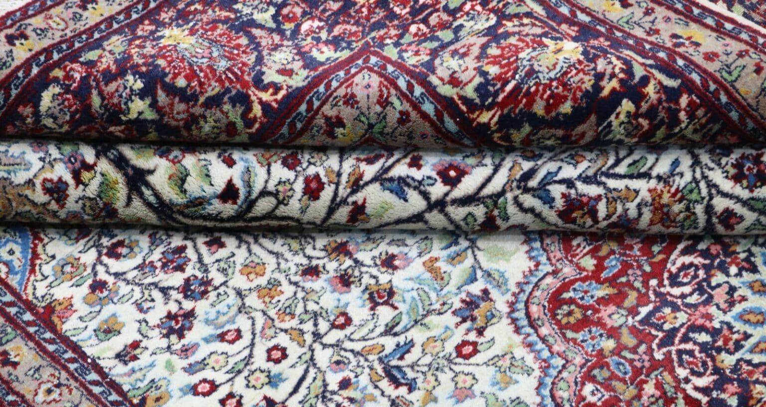 Orientteppich Agra 260 x 150 cm Wolle handgeknüpft