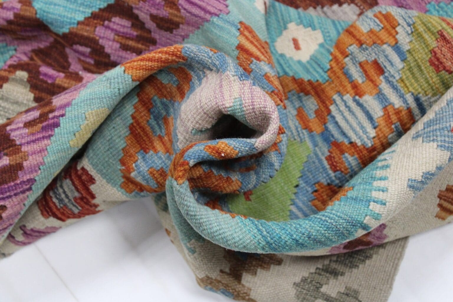 Orientteppich Afghanistan 243 x 167 cm Wolle handgewebt