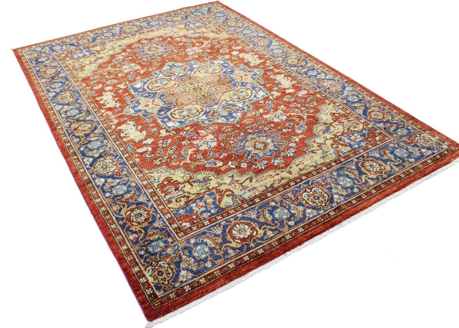 Orientteppich Ziegler 243 x 173 cm Wolle handgeknüpft