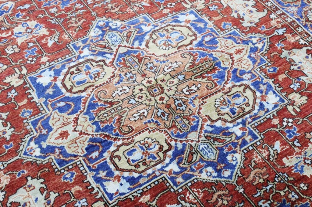 Orientteppich Ziegler 243 x 173 cm Wolle handgeknüpft