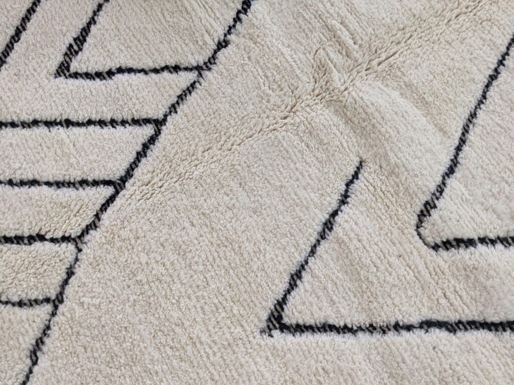 Orientteppich Berber 270 x 165 cm Wolle handgeknüpft