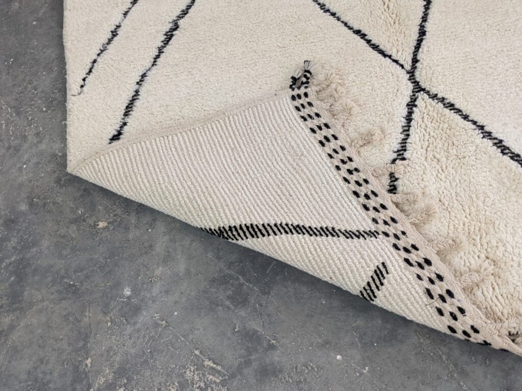 Orientteppich Berber 270 x 165 cm Wolle handgeknüpft
