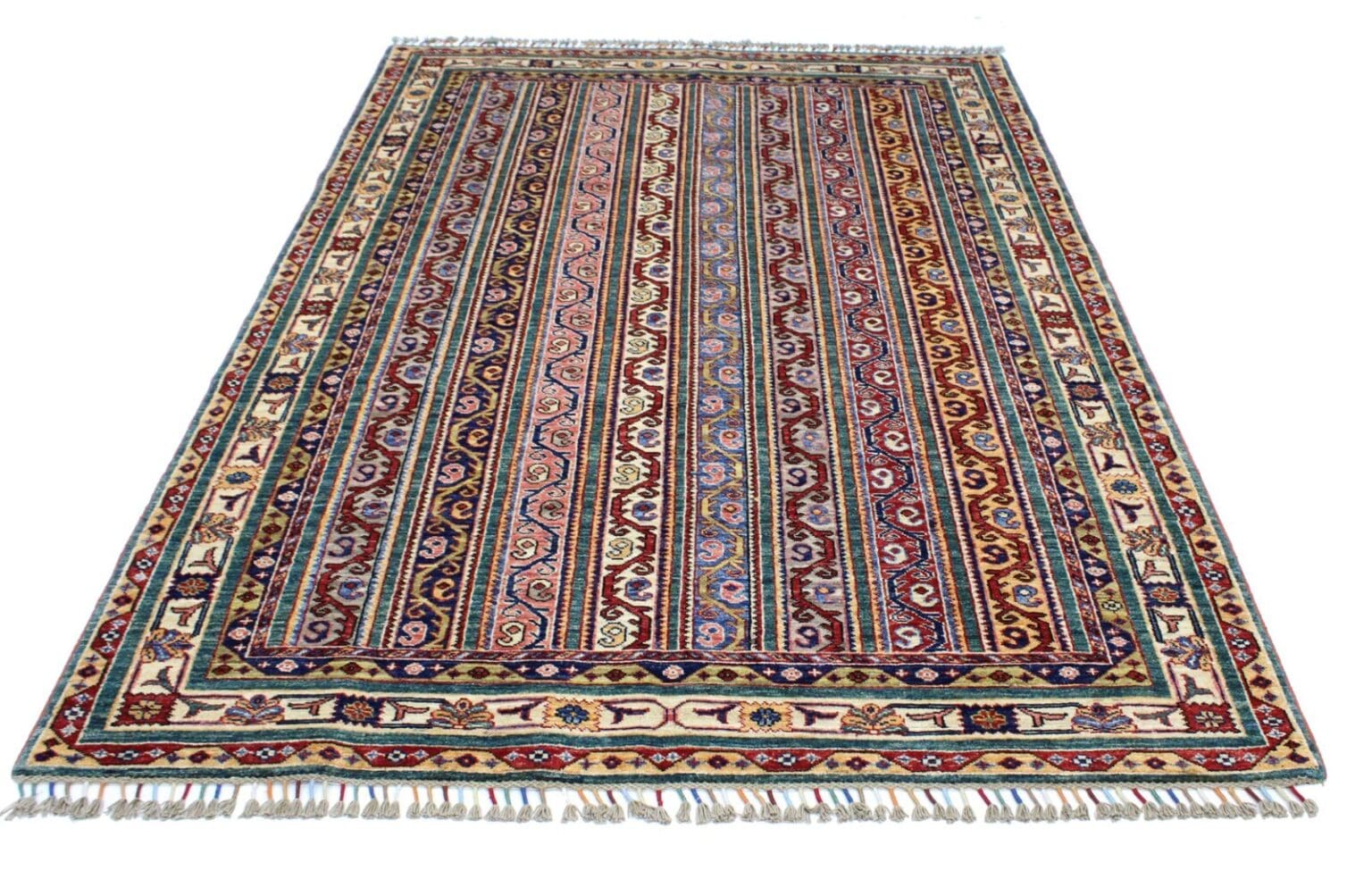 Orientteppich Pakistan 240 x 171 cm Wolle handgeknüpft
