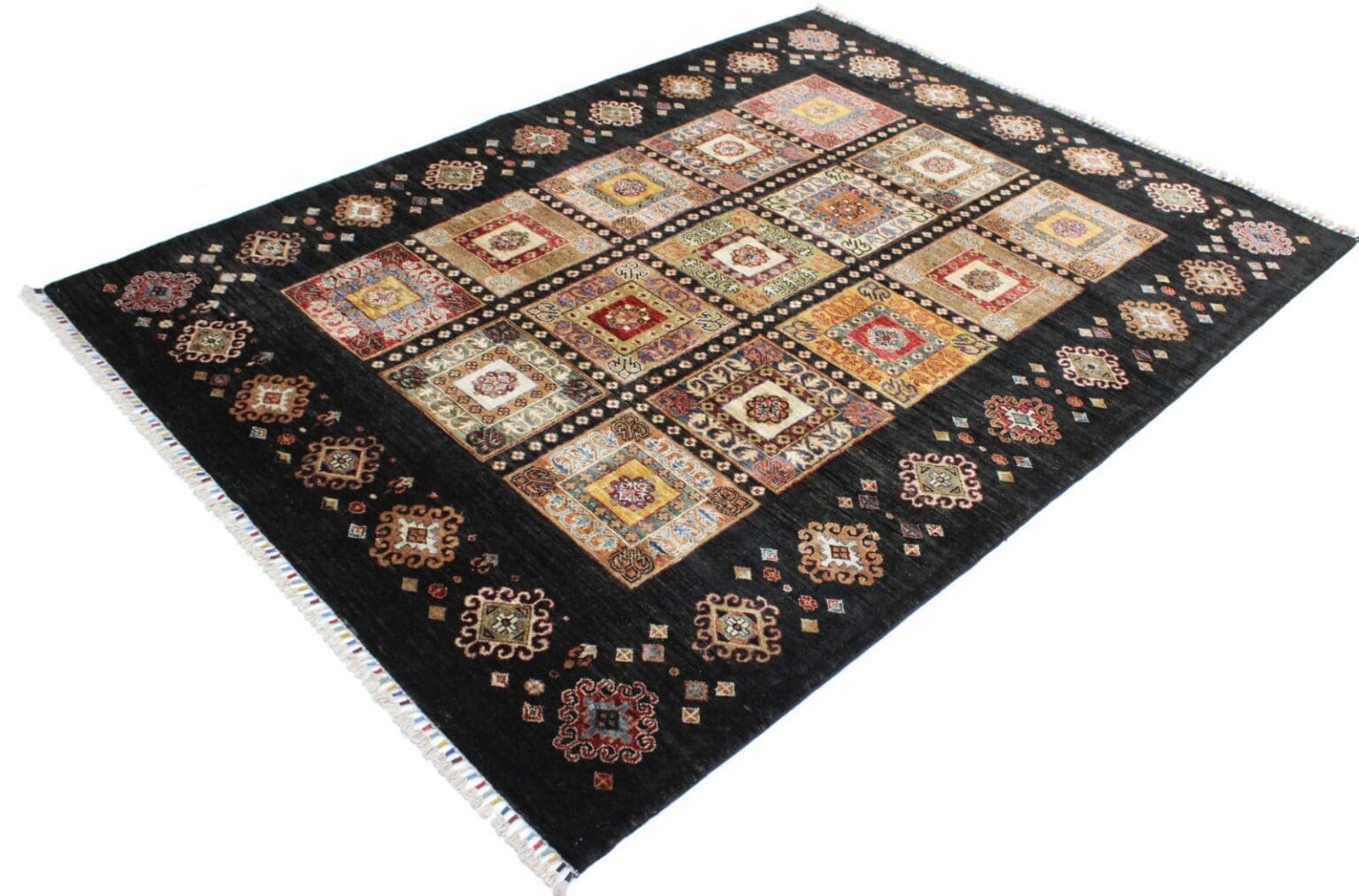 Orientteppich Pakistan 236 x 178 cm Wolle handgeknüpft