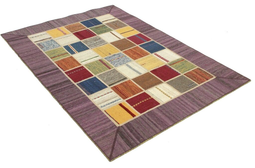 Perserteppich Persisch 202x141 cm Wolle handgewebt