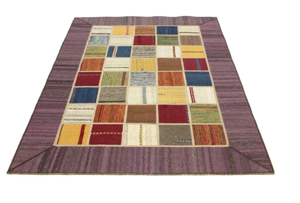 Perserteppich Persisch 202x141 cm Wolle handgewebt