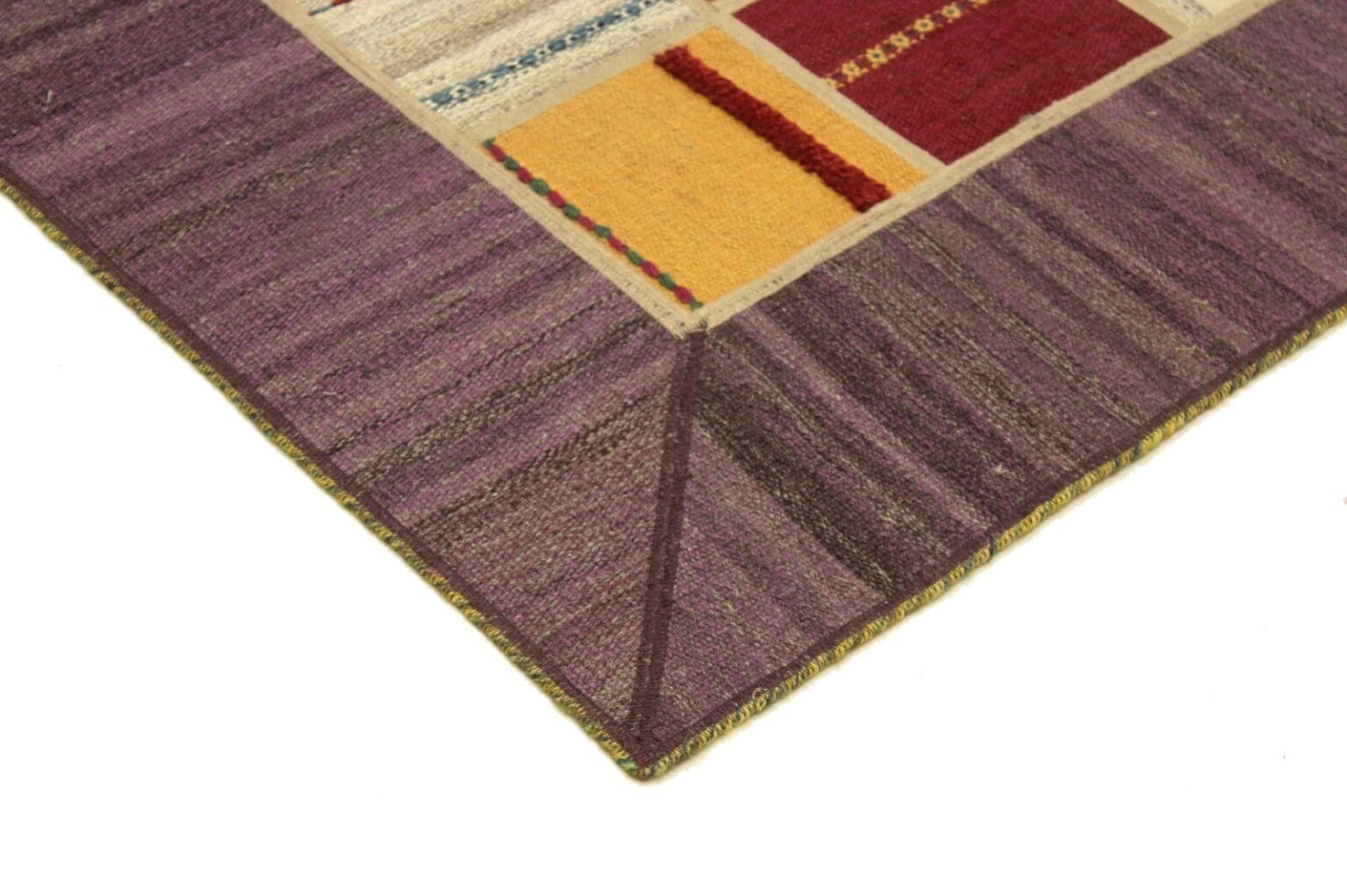 Perserteppich Persisch 202x141 cm Wolle handgewebt