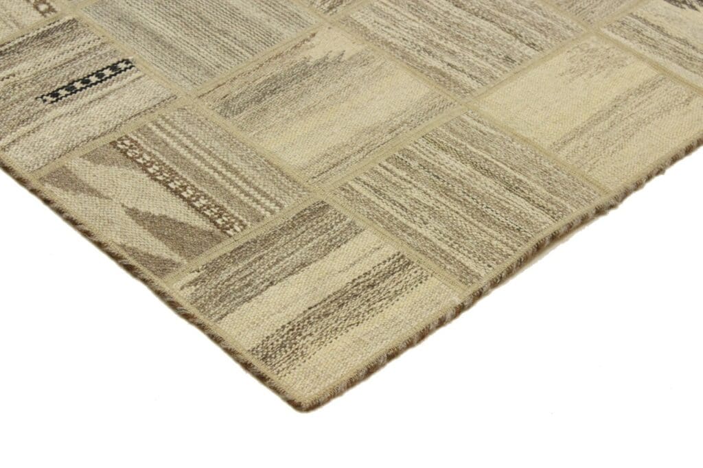 Orientteppich 198x155 cm Wolle handgewebt