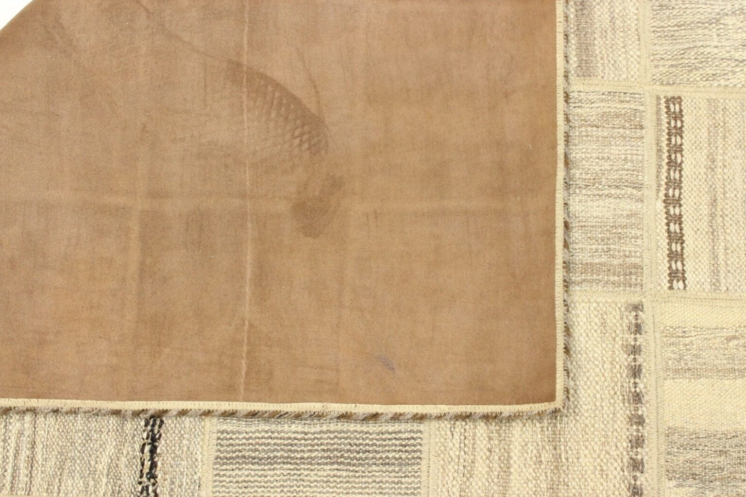 Orientteppich 198x155 cm Wolle handgewebt