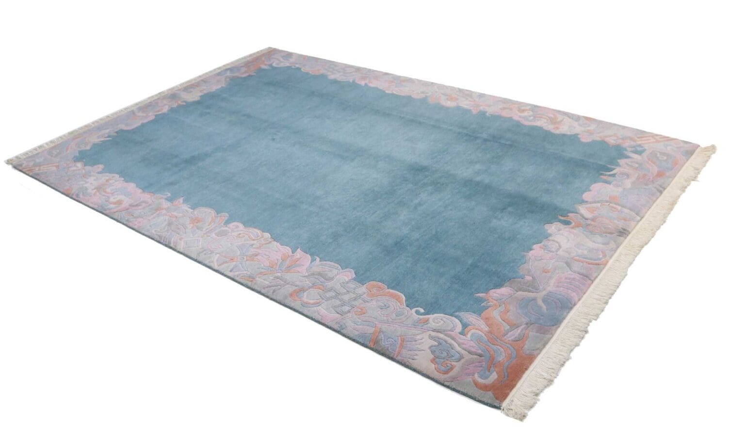 Orientteppich Nepal 298 x 203 cm Wolle handgeknüpft