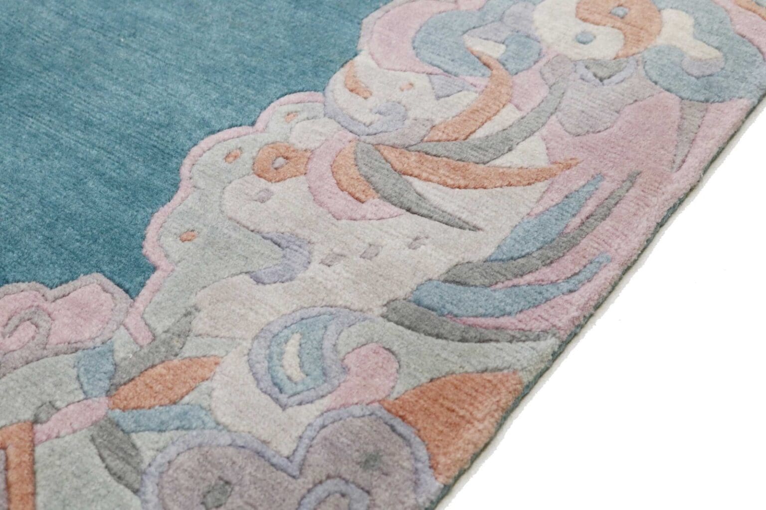 Orientteppich Nepal 298 x 203 cm Wolle handgeknüpft