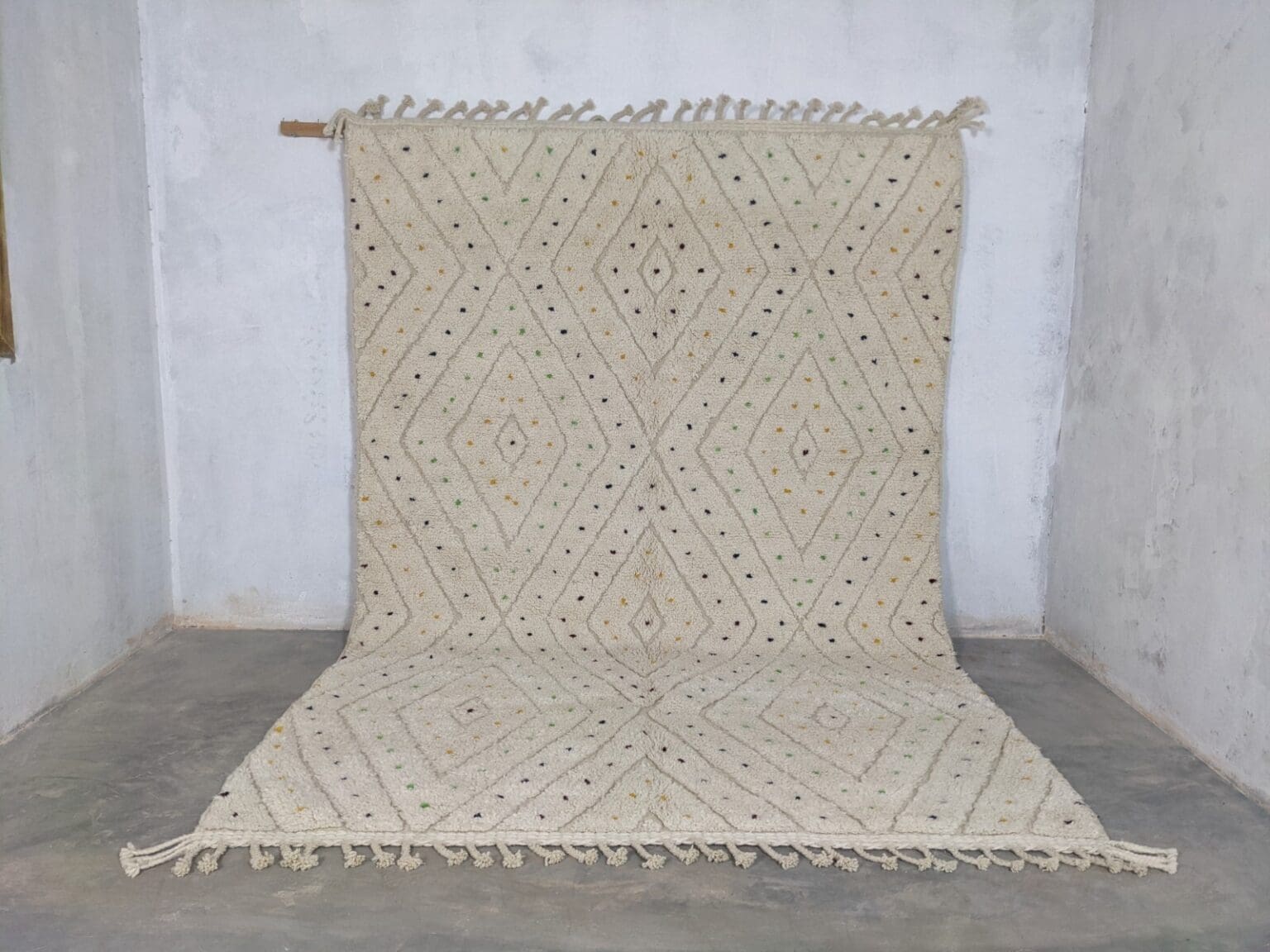 Orientteppich Marokko 300 x 205 cm Wolle handgeknüpft