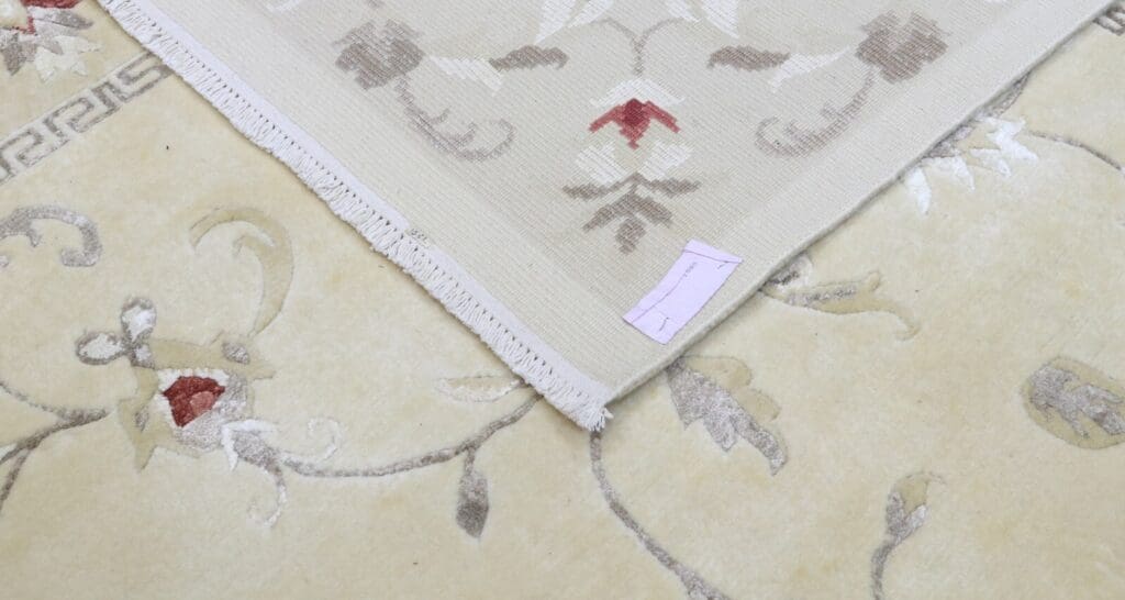 nepal-handgeknupfter-orientteppich-300x200-cm-mit-seide-8 Orientteppich Nepal 300 x 200 cm Wolle Seide handgeknüpft