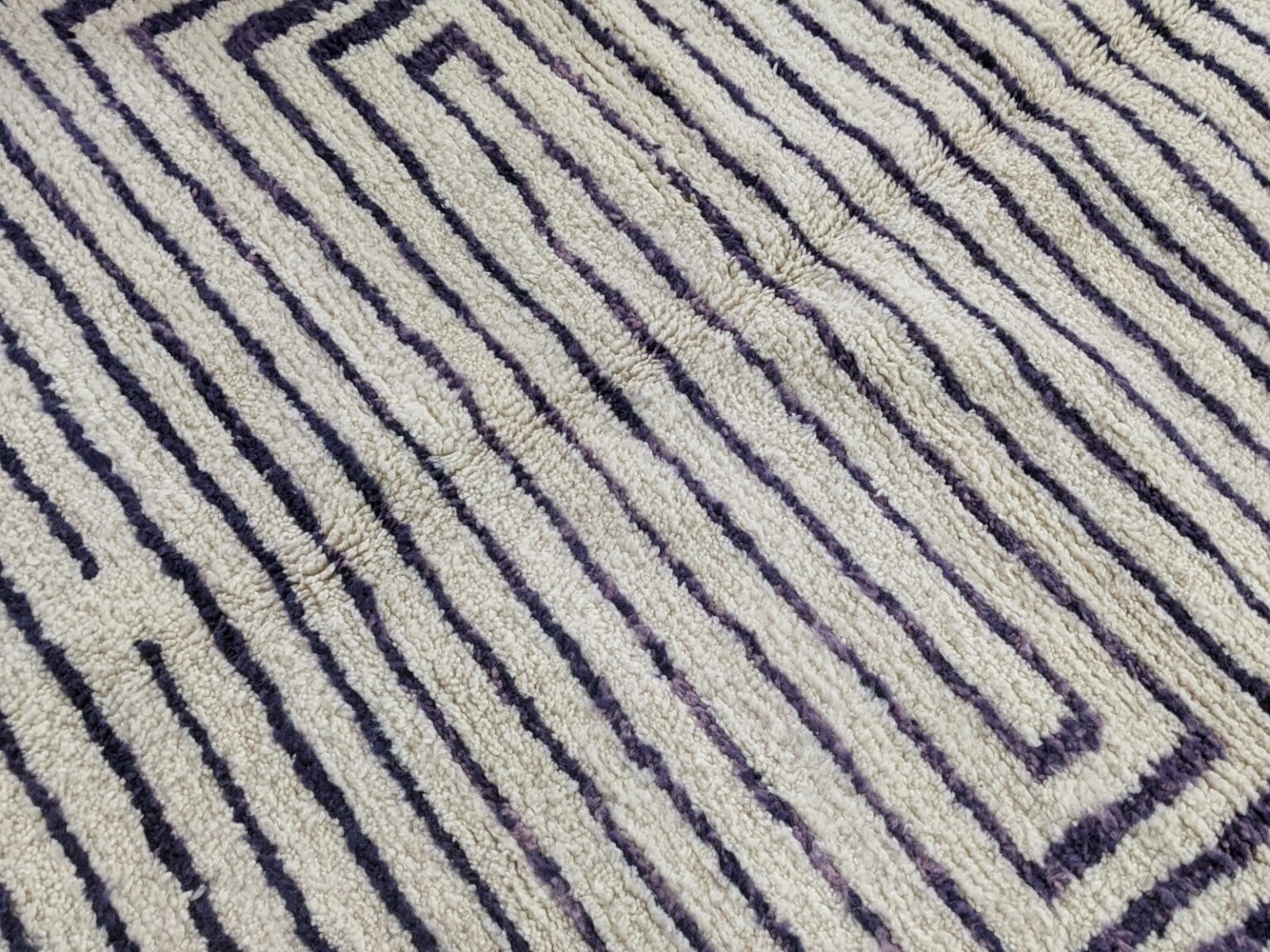 Orientteppich Beni Ourain 315 x 215 cm Wolle handgeknüpft