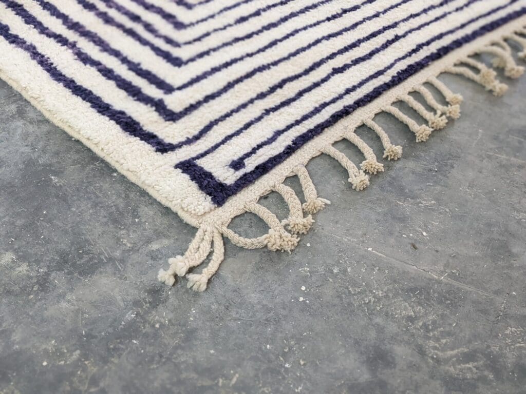 Orientteppich Beni Ourain 315 x 215 cm Wolle handgeknüpft