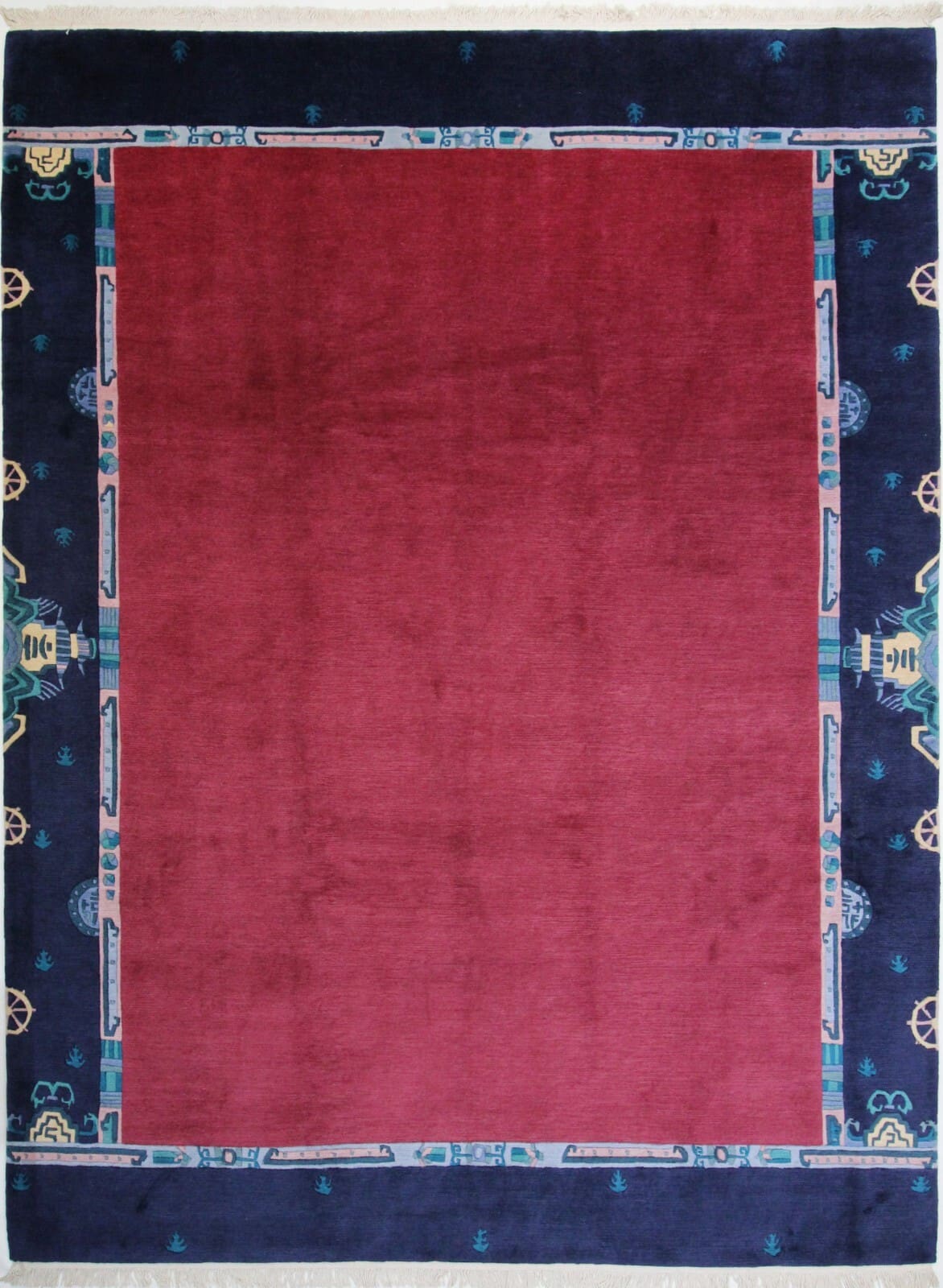 Orientteppich Nepal 341 x 255 cm Wolle handgeknüpft