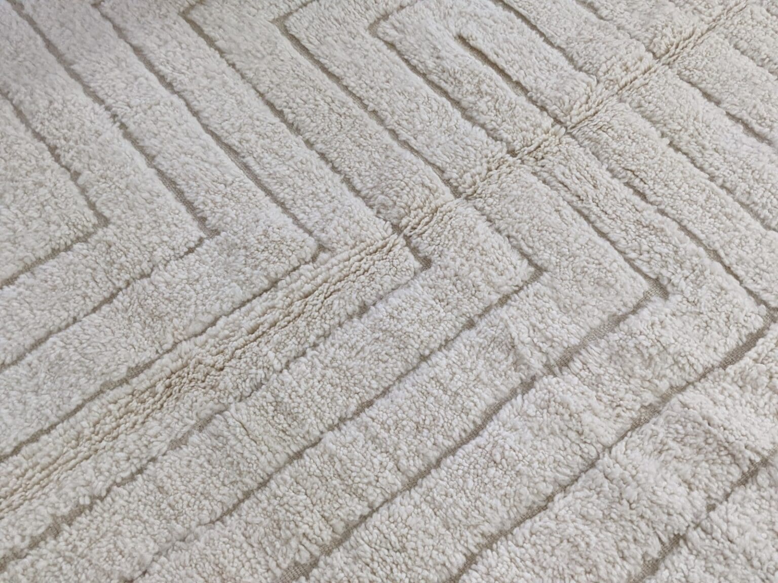 Orientteppich Berber 310 x 215 cm Wolle handgeknüpft