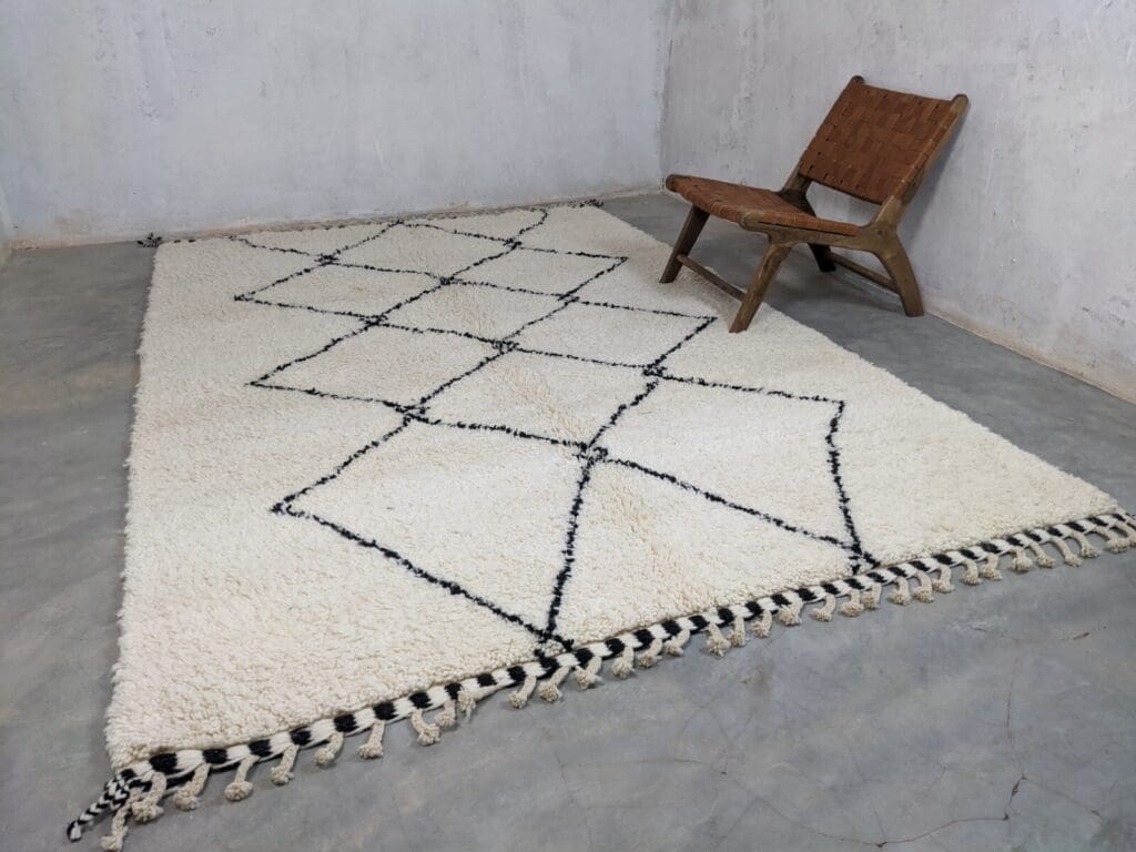Orientteppich Marokko 315 x 220 cm Wolle handgeknüpft