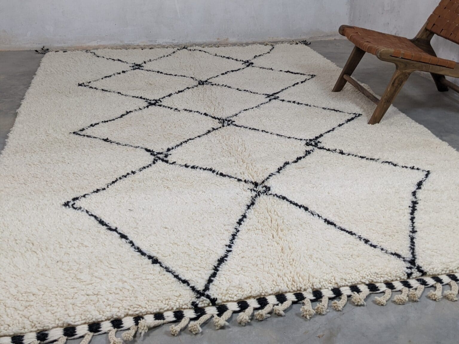 Orientteppich Marokko 315 x 220 cm Wolle handgeknüpft