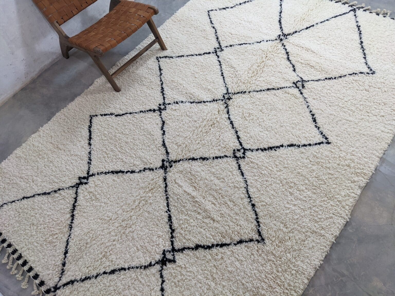 Orientteppich Marokko 315 x 220 cm Wolle handgeknüpft